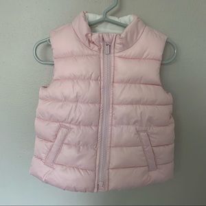 Old Navy Fleece Lined Puffer Vest Toddler